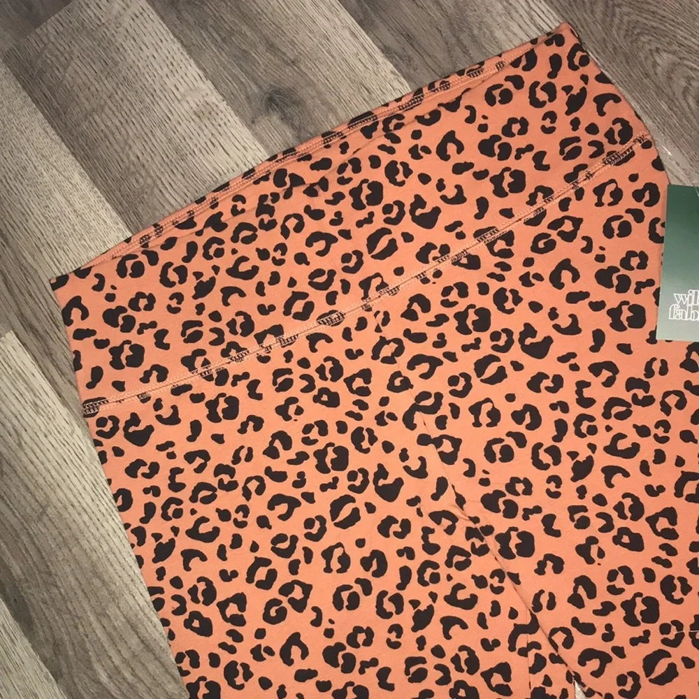 🆕 WILD FABLE Cheetah Print Full Length Leggings Multiple Sizes Cotton | NWT! - Picture 6 of 7
